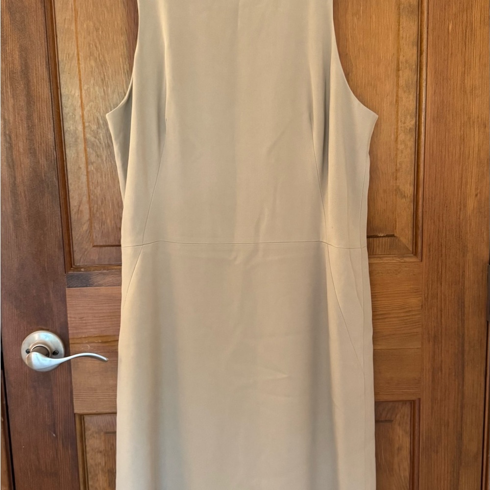 Banana Republic Tan Sleeveless Dress Never Worn